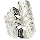 ELLE Jewelry Sterling Silver Butterfly Wing Ri
