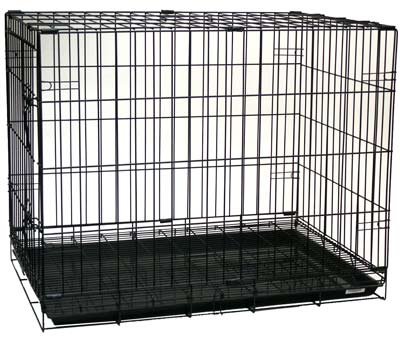 Childrens Toyshop  Pet Supplies : BRAND NEW FOLDING DOG CAT KENNEL CRATE CAGE-30"