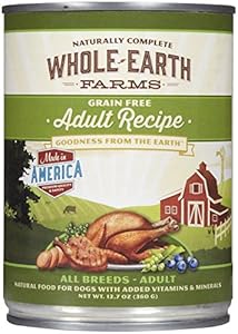 Merrick Whole Earth Farms Grain-Free Adult - 12 x 12.7 oz Merrick Whole Earth Farms Grain-Free Adult - 12 x 12.7 oz