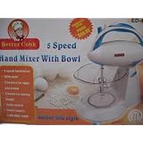 Better Cook 5 Speed Hand Stand Mixer with Bowl by Better Cook