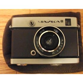 Rare Violet Chaika II Vintage Soviet LOMO Half-Frame Camera