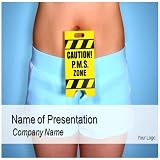 Premenstrual Syndrome Powerpoint Template- Powerpoint Templates on PMS