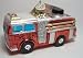 Old World Christmas Big Red Firetruck Glass Ornament
