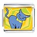 image 1 - Animal Photo Russian Blue Cat Italian Charms Bracelet