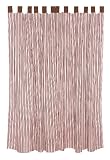 Tadpoles Butterfly Baby S/2 Striped Tab Top Curtain Panels
