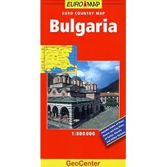 Bulgaria GeoCenter Euro Map (GeoCenter Euro Maps)