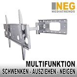 Profi Universal TV Wandhalterung 7515 schwenk-, neig- und ausziehbar - bis 80kg - 32-60 Zoll - AB 82cm BILDSCHIRMBREITE