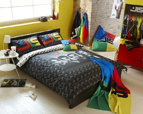 JLS X Factor Boy Band Double Duvet Cover Set OFFICIAL