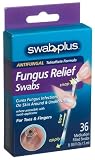 Swabplus Fungus Relief Liquid Filled Swabs 36-Count Packages (Pack of 6)