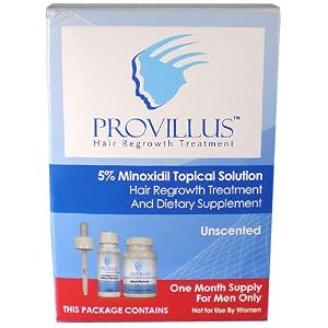 Provillus Hair Loss Kit for Men ~ 1 Provillus Topical With Minoxidil & 1 Provillus for Men 60 Capsule Bottle