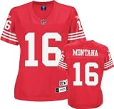 Joe Montana San Francisco 49ers Women's Premier Throwback Player Jersey
