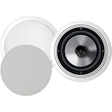 BIC America FH8-C 8-Inch 175-Watt In-Ceiling Speakers with Swivel Mid/High Frequency Horns