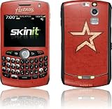 Skinit Houston Astros - Solid Distressed Vinyl Skin for BlackBerry Curve 8330