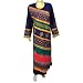 Womens handmade designer Caftans Long Sleeve Evening Gown Size XL