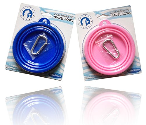 Collapsible Travel Pet Water Bowl Pink Collapsible Travel Pet Water Bowl Pink
