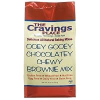 The Cravings Place Ooey Gooey Chocolatey Chewy Brownie Mix, 20.5-Ounce Bags (Pack of 6)