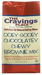 The Cravings Place Ooey Gooey Chocolatey Chewy Brownie Mix, 20.5-Ounce Bags (Pack of 6)