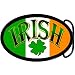 Four Leaf Clover Irish Belt Buckle
