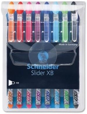 STW151298 UNITED STATIONERS (OP) PEN,SLIDER,XB,8/PK,AST