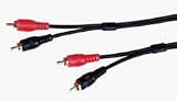 Comprehensive Standard Series 2 gold RCA Plugs Each End Stereo Audio Cable 10ft