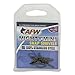 American Fishing Wire Mighty Mini Stainless Steel Snap Swivels, Size #6, 70 lb Test, Gunmetal Black, 5 pc