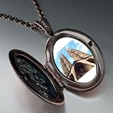 Pugster Landmark Gothic Architecture Photo Pendant Necklace