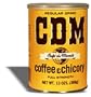 CDM Coffee & Chicory, Regular Grind, 13-Ounce Cans (Pack of 4)