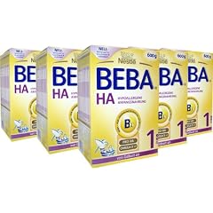 Nestl� BEBA HA 1, Hypoallergene S�uglingsanfangsnahrung, Pulver, 3.000 g (5 x 600 g)