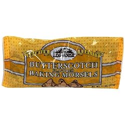 Log House Butterscotch Flavored Chips, 11-Ounce Packages (Pack of 6)