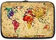 Coody Vintage Retro Style World Map Laptop Sleeves 13" 13.3" inch Compatible for Apple Macbook Pro/Air/Samsung 900X3 530 535U3/Dell Vostro inspiron 13/ ASUS /SONY SD4 13/ ACER 13/ThinkPad X1 L330 E330