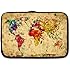 Coody Vintage Retro Style World Map Laptop Sleeves 13" 13.3" inch Compatible for Apple Macbook Pro/Air/Samsung 900X3 530 535U3/Dell Vostro inspiron 13/ ASUS /SONY SD4 13/ ACER 13/ThinkPad X1 L330 E330