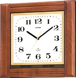 リズム時計｜CITIZEN (シチズン) 掛け時計 桐生 報時 4MS638-006