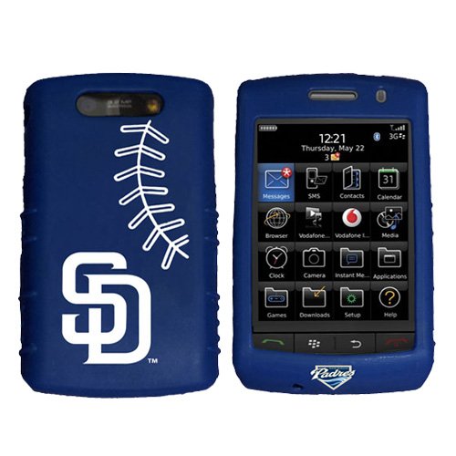 iFanatic MLB San Diego Padres Cashmere Silicone Blackberry Storm Case