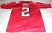 Matt Ryan Signed Red Atlanta Falcons Jersey W/PROOF Picture of Matt Signing