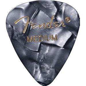 Fender 351 Premium Celluloid Guitar Picks, 12 Pack