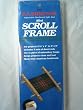 F.A. Edmunds Mini Cross Stitch Embroidery Split Rail Scroll Frame - 4"X6"