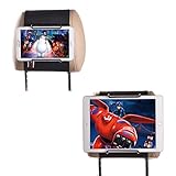 TFY 7-11インチのタブレットPCユニバーサルカーヘッドレストブラケット- Apple iPad, iPad 4 (iPad 2 & 3), iPad Air (iPad 5), iPad Mini 4 - Samsung Galaxy Tab 2, Galaxy Tab 3, Galaxy Note - Google Nexus 7, 10 - Asus Transformer Book, MeMO Pad HD 7 - Microsoft Surface Pro, Surface RT - Dell Venue 8 Pro, Venue 7 - Lenovo IdeaTab - Sony Xperia Tablet Z and More Lenovo