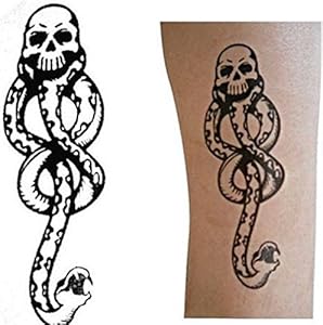 Harry Potter Tattoo Costume Accessory Cosplay--eater Tattoo