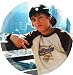 Justin Bieber ROUND GLASS Christmas Ornament Suncatcher