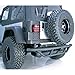 Rugged Ridge 11503.12 RRC Rock Crawling Titanium Rear Bumper with Hitch