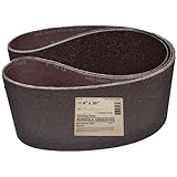 Sungold Abrasives 35079 600 Grit Sanding Belts with Premium Industrial X-Weight Silicon Carbide (3 Pack), 4 x 36"