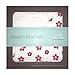 aden + anais Dream Blanket, 100% Cotton Muslin, 4 Layer lightweight and breathable, Large 47 X 47 inch, Princess Posie