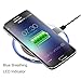 Wireless Charger, PLESON® Qi Wireless Charging Pad Wireless Charger for Samsung Galaxy S7 S7 Edge, S6 S6 Edge/Plus Note 5,Note 4, Nexus 6/5, Lumia 920, LG G4/G3,Droid Turbo and All Qi-enabled Devices