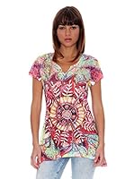 Janis Camiseta Manga Corta Amelia (Multicolor)