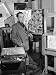 Artist Stuart Davis Standing in His Studio Premium Photographic Poster Print by Ralph...