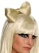 Lady GAGA Straight Blonde Wig With Bangs, Officially Licensed Lady Gaga Long Blonde Wig