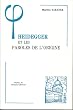 Heidegger et les paroles de l'origine
