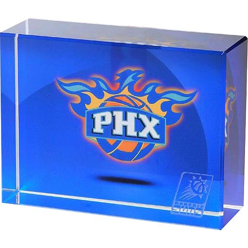NBA Phoenix Suns Shadow Design Team Logo Desk Ornament/Paperweight