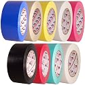 Tape Brothers Economy 2" x 60 yard (6 mil) Duct Tape, 9 Colors to choose from