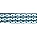 Vickerman 381519 - 6" x 10yd Teal Metallic Rectangle Wired Mesh Ribbon (Q154524)